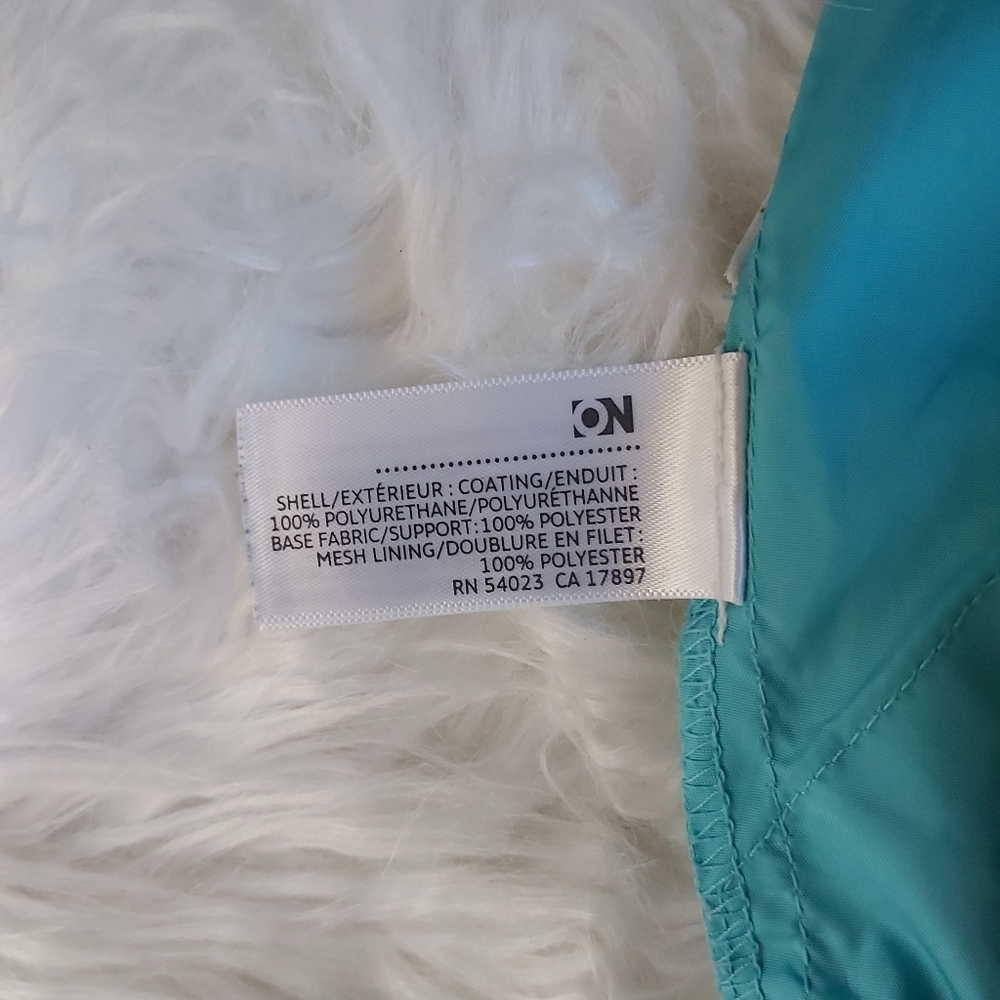 Old Navy Neon green and blue wind breaker jacket - Picture 9 of 9